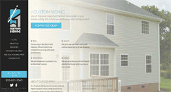 Desktop Screenshot of jcustomsiding.com